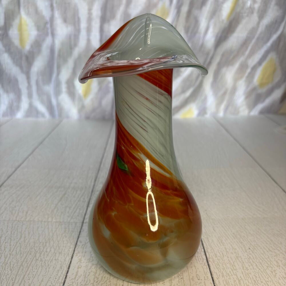 Vintage MCM Glass Vase